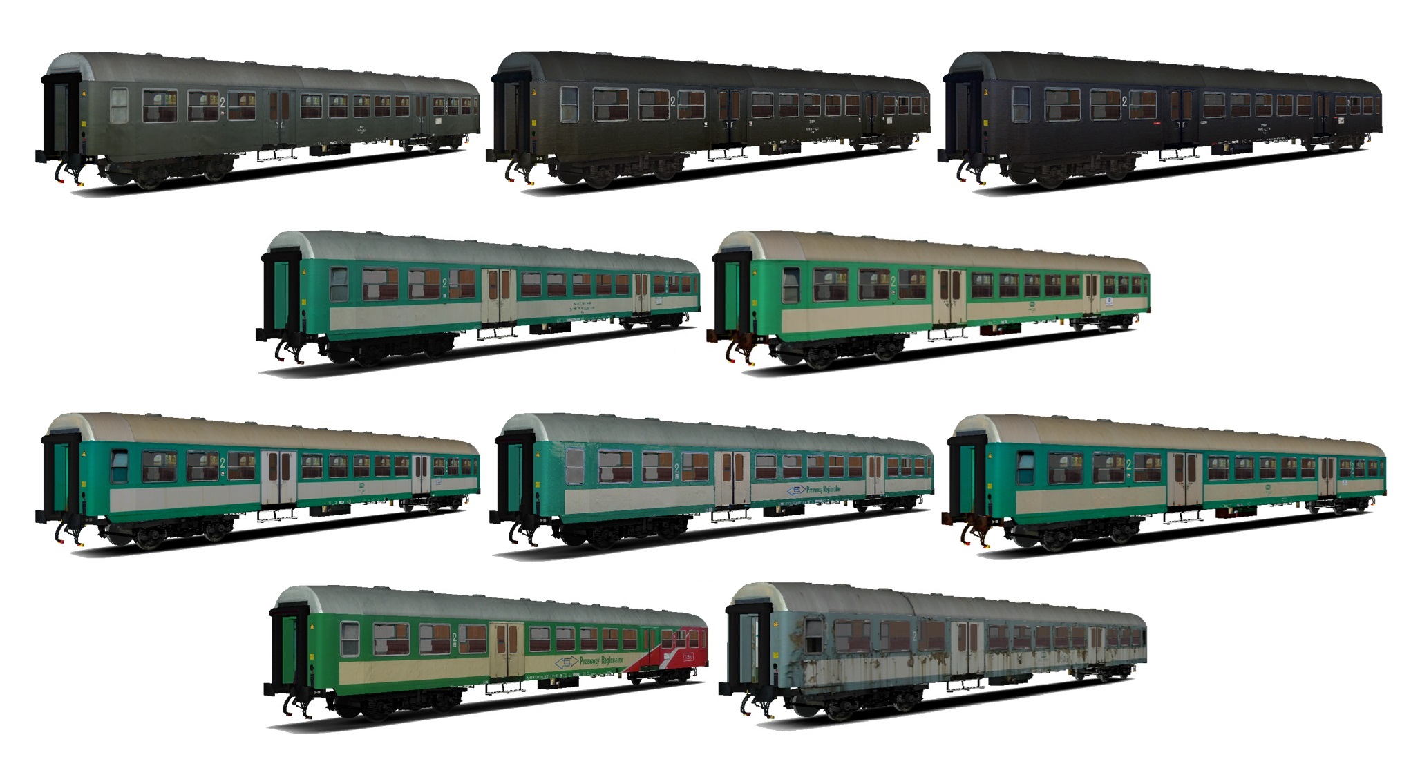 Wagony 120A (pakiet nr 1)